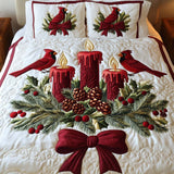 Candle Harmony 3-Piece Quilted Bedding Set NCU0NT2129