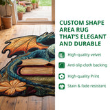 Coral Reef Radiance Custom Shape Area Rug NCU0PT11664