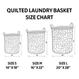 Whimsy Woofs Quilted Laundry Basket NCU0PTT1468