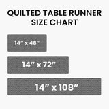 Nautical Haven Quilted Table Runner NCU0DK4866