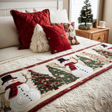 Christmas Quilted Bed Runner NCU0VT258