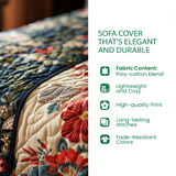 Whispering Tales Quilted Sofa Cover NCU0TV753