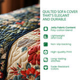 Snowy Bear Quilted Sofa Cover NCU0TV1401