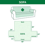 Heritage Flower Quilted Sofa Cover NCU0XD2301
