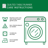 Serene Lighthouse Waves Quilted Table Runner NCU0NT3764