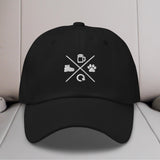Hike Beer Dog Repeat Embroidered Hat