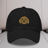 Cavapoo Head Embroidered Hat