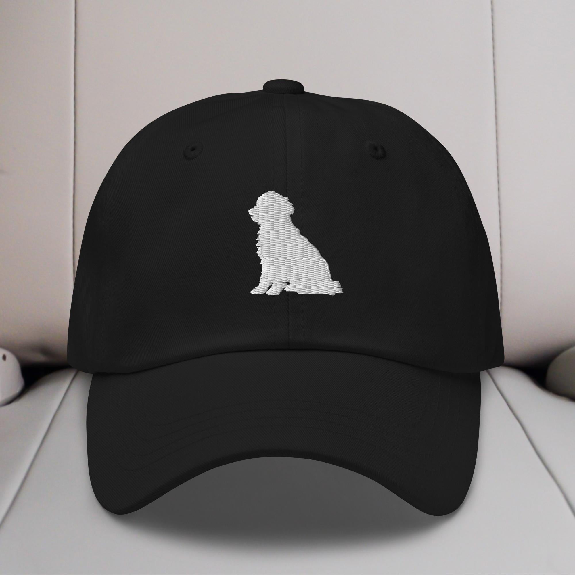 Aussiedoodle Silhouette Embroidered Hat