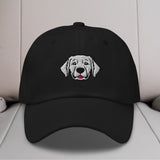 Golden Retriever Head (English Cream) Embroidered Hat