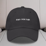 Girl Dog Dad Embroidered Hat