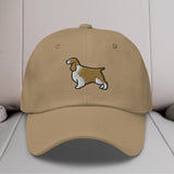 English Springer Spaniel (Liver & White) Embroidered Hat
