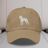 Boxer Silhouette Embroidered Hat