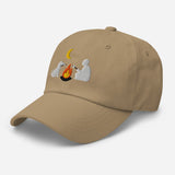 Camping Dog Embroidered Hat