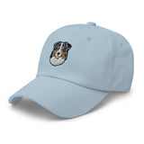 Australian Shepherd Head (Blue Merle) Embroidered Hat
