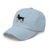 Cavalier King Charles Spaniel (Black & White) Embroidered Hat