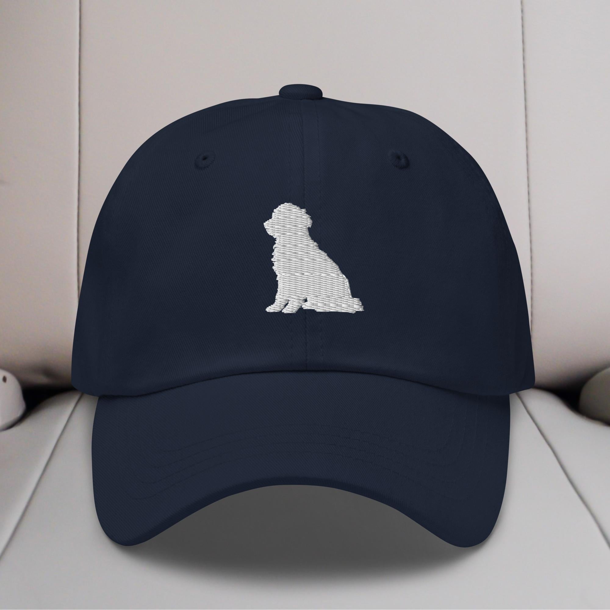 Aussiedoodle Silhouette Embroidered Hat