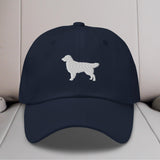 Golden Retriever Silhouette Embroidered Hat