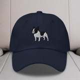 French Bulldog (Pied) Embroidered Hat