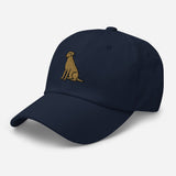 Labrador Retriever Sit Embroidered Hat
