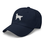 Golden Retriever Silhouette Embroidered Hat