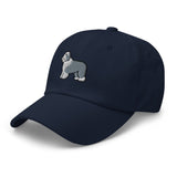 Bearded Collie Embroidered Hat