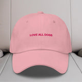 Love All Dogs Embroidered Hat
