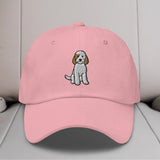 Goldendoodle (White & Gold) Embroidered Hat