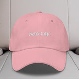 Dog Dad Handwritten Embroidered Hat