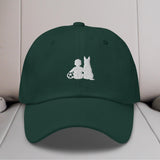 Dog and Child Embroidered Hat