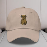 Brussels Griffon Embroidered Hat
