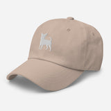 Chihuahua Silhouette Embroidered Hat