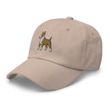 Bull Terrier (Fawn & White) Embroidered Hat