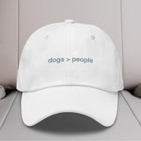 Dogs > People Embroidered Hat