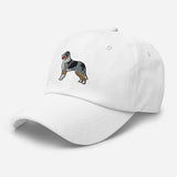 Australian Shepherd (Blue Merle - Tail) Embroidered Hat