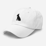 Bull Terrier Silhouette Embroidered Hat