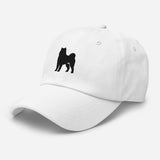 Akita Silhouette Embroidered Hat
