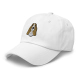 Basset Hound Head Embroidered Hat