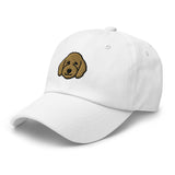 Labradoodle Head Embroidered Hat