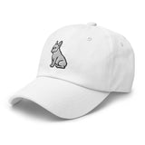 French Bulldog Sit Embroidered Hat