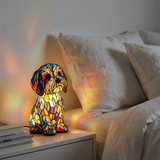 Shih Tzu Lamp in a Sitting Pose