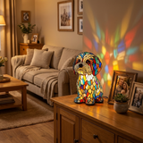Shih Tzu Lamp in a Sitting Pose