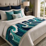 Ocean Quilted Bed Runner NCU0VT255
