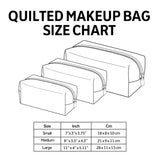 Dragonfly Charm Quilted Makeup Bag NCU0DK10232